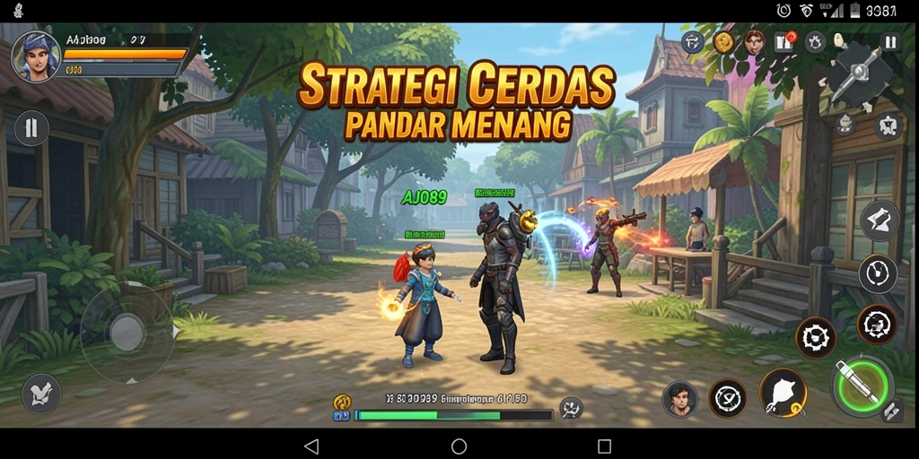 Tampilan menarik dari gameplay AJO89 yang menantang.