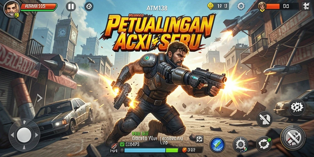 Gameplay seru dengan aksi yang memukau di ATM138.