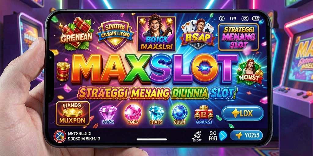 Tampilan gameplay strategi menegangkan di MAXSLOT.