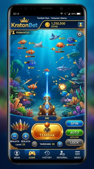 Fitur pencarian aplikasi di kratonbet yang memudahkan pengguna.